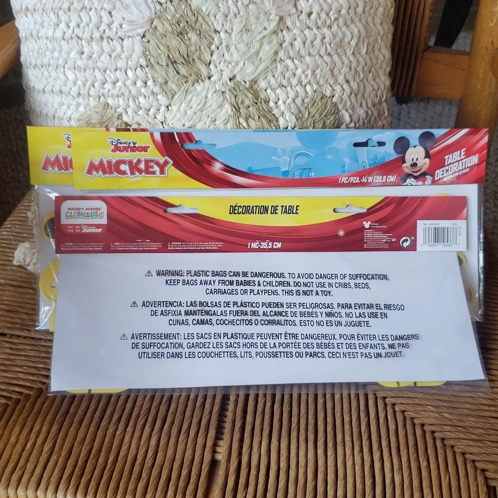 Disney Junior Mickey Mouse party supplies.  5